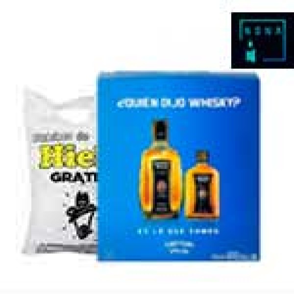 whisky Something pack + hielo