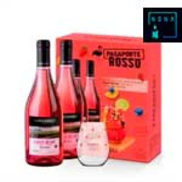 vino tabernero passaporte pack + vasos