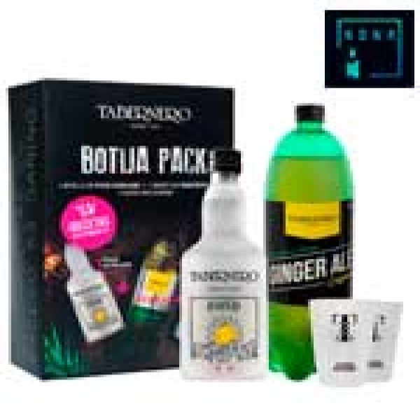 tabernero pack botija acholado +vasos